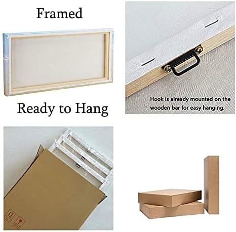 Inspirational Canvas Painting Wall Art -EPHANY ART, Motivational Wall Art Success Framed Entrepreneur Poster Positive Quotes Wall Poster for Home Office Workplace (M-3pcs,16x24inchx3pcs)