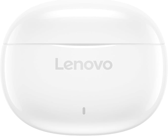 Lenovo E310 True Wireless Stereo Earbuds Bluetooth 5.3 ENC Noise-Cancelling with 13mm Speaker Type-C Charging 20h Battery Life for Music Calls Comfortable Fit Wireless - White