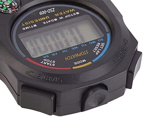 Multi-Function Electronic Digital Sport Stopwatch Timer, Large Display with Date Time and Alarm Function,Suitable for Sports Coaches Fitness Coaches and Referees (10pack)