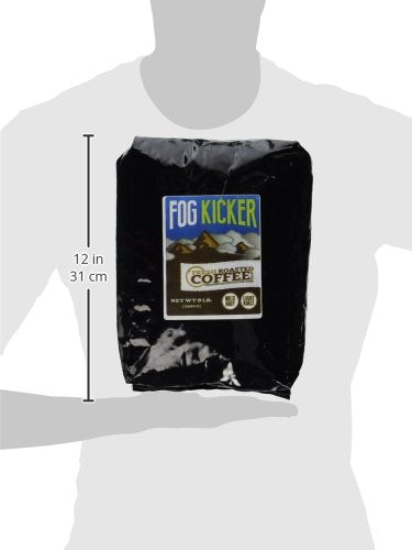 Fresh Roasted Coffee, Fog Kicker, 5 lb (80 oz), Light Roast, Kosher, Whole Bean