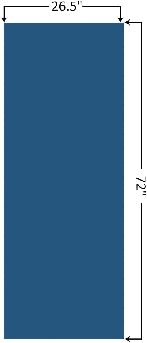 Eunzel Hot Yoga Towel Non Slip Yoga Mat Towel Non-Slip Sweat Absorbent Microfiber Towel for Hot Yoga, Pilates and Workout 72" x 26.5", Navy