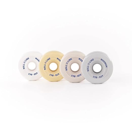 Roll-Line Magnum Figure Wheels (Set of 8, 63mm, Hardness 49D)
