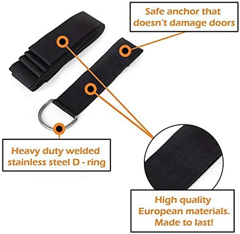 Leg Stretch Band - To Improve Leg Stretching - Easy Install on Door - Perfect Home Equipment For Ballet, Dance And Gymnastic Exercise Flexibility Stretching Strap Foot Stretcher Bands