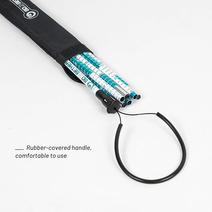 G2 GO2GEHTER 7075 Aluminum Alloy 270cm Backcountry Avalanche Rescue Probe with Storage Bag, Folding Design, Easy to Storage and Carry (3 Color Available)