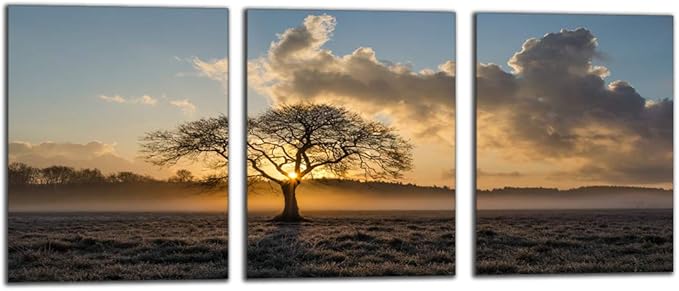 Motivational Wall Art Inspirational Entrepreneur Quotes Canvas Painting Tree of Life Modern Inspiring Posters Pictures Prints Framed Artwork Decorations for Living Room Home Office House Decor