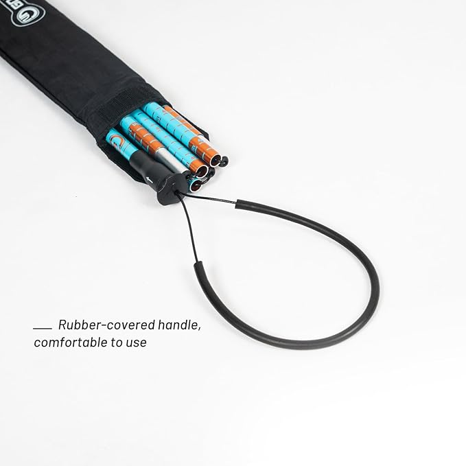 G2 GO2GEHTER 7075 Aluminum Alloy 270cm Backcountry Avalanche Rescue Probe with Storage Bag, Folding Design, Easy to Storage and Carry (3 Color Available)