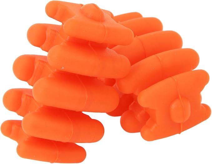 FOSA Archery Bow Limbs Stabilizer, Silicone, Universal Vibration Dampener, for (Orange)