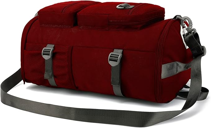 Kalesi Gym Duffle Bag Backpack 4-Way Waterproof with Shoes Compartment for travel Sport Hiking laptop