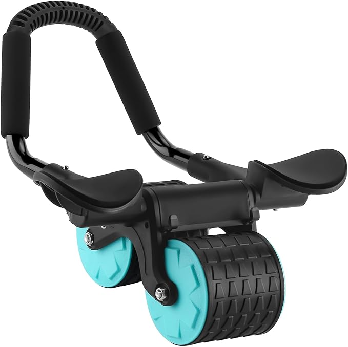 Uota Elbow Support Automatic Rebound Abdominal Wheel,Ab Roller for Abdominal Exercise Machine,Abs Workout Equipment,Dolly Core Strengthening Trainer Fitness Belly Training