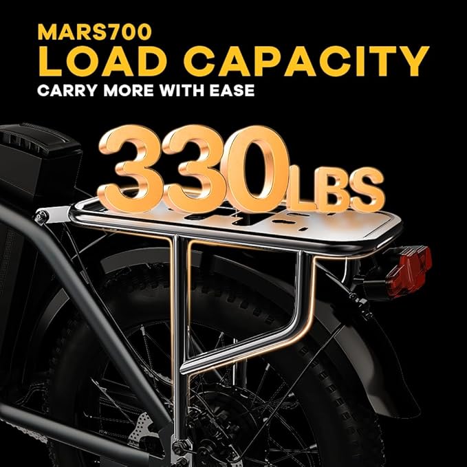 DriftGod Folding Electric Bike for Adults ā 1000W Motor, 20"x3" Fat Tire, 48V Removable Battery, All-Terrain E-Bike with 7-Speed, Front Suspension ā Powerful Foldable Ebike for Commuter