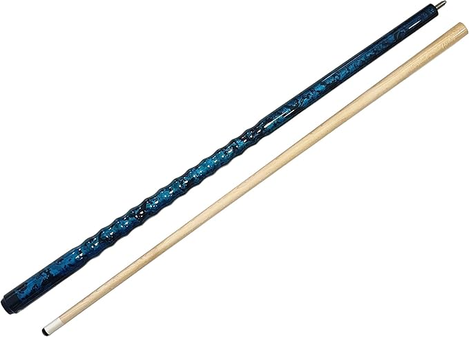 58" Pool Cue Stick,13mm 2-Piece Maple Hardwood Ergonomic Design Billiard Cues Kit,19/20/21oz