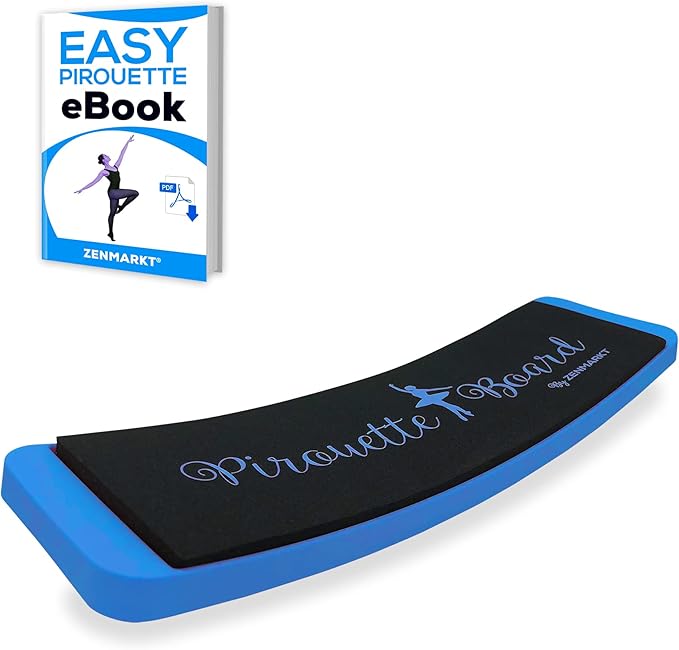 Zenmarkt Turning Boards for Dancers - Ballet Spin Boards for Dancers, Ice Skaters, Cheerleaders, and Gymnasts - Specially Designed to Improve Your Turns, Balance, and Stability - Home Dance Equipment