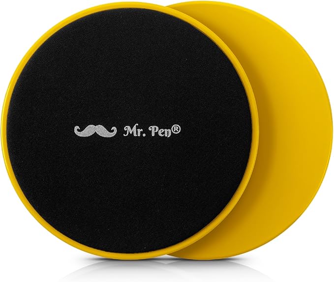 Mr. Pen Core Sliders for Working Out - 2 Pack Dual Sided Workout Sliders Discs