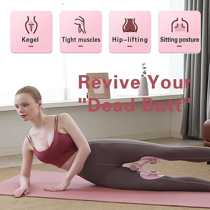 Thigh Trainer - Thigh Exerciser & Toner for Women, Inner Thigh Workout Equipment with 26lbs Resistance, Kegel Exercise Tool for Pelvic Floor & Thigh Tightening (Upgraded)