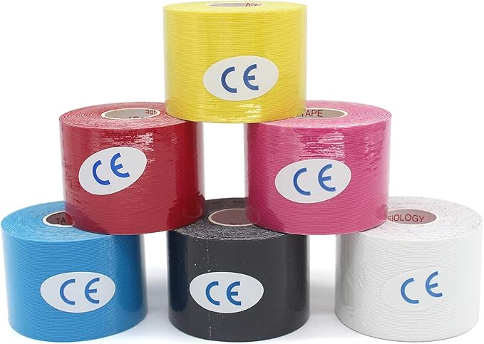 PRIOR FITNESS Premium Lyra Hoop Tape, Aerial Lyra Hoop Anti Skid Tape, 16.4ft/5m Aerial Hoop Lyra Tape Non-Slip Grip Tapes Yoga Rig Tape for Exercises Gymnastics Acrobatics Kinesiology