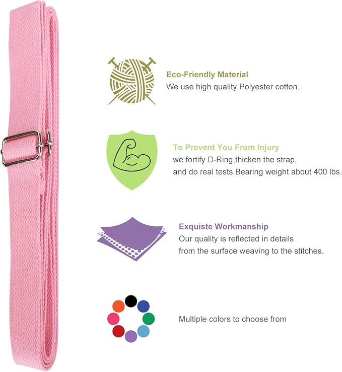 UBING Leg Stretcher, Door Flexibility Trainer, Over The Door Strech Strap for Flexibility, Splits Trainer for Dance Ballet Cheer Gymnastics Taekwondo Stretching
