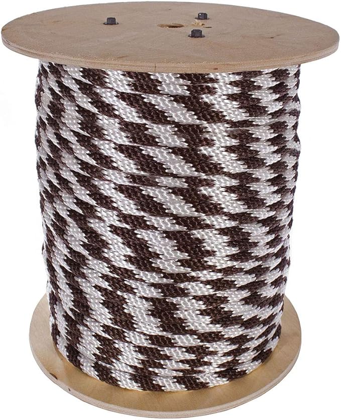 Rope and Cord Solid Braid Multifilament Polypropylene Rope- 5/8 Inch- Over 20 Colors