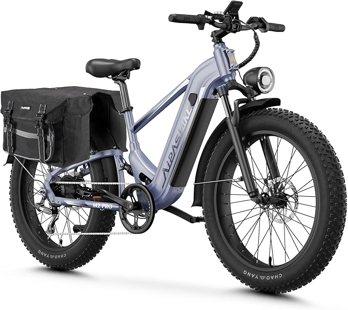LEONX M2 Pro Electric Bike,1800W Motor Electric Bike for Adults, 26'' x 4.0'' Fat Tire Ebike with 48V 17.5AH Battery, 36MPH 85Miles Long Range Electric Mountain Bike, Up to 110 Nm