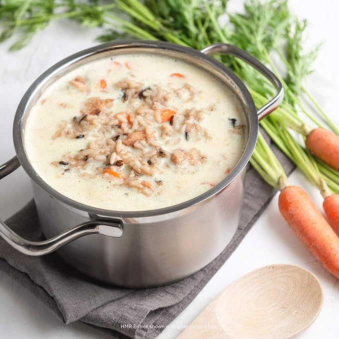 HMR Creamy Chicken Soup Mix | Instant Lunch or Dinner to Support Weight Management | Easy to Make | 15 grams of Protein | Low Calorie Food | Triple Pack, 7 Single Serve Packets per Box