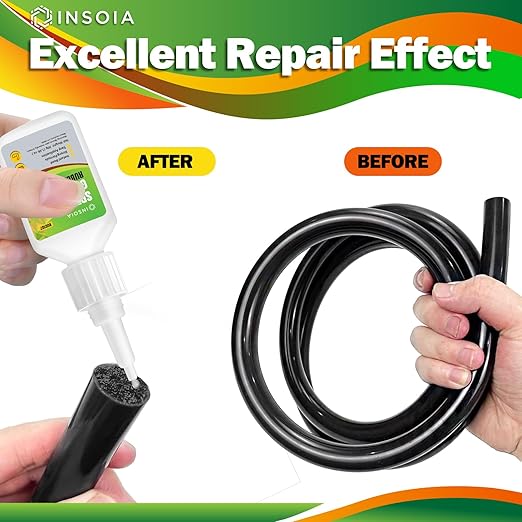 Super Rubber Glue, 30g Heavy Duty Rubber Adhesive for RC Tires, Shoe Soles, Belts, Hoses, Car Seals, Mats, Motorcycle Grips & DIY Repairs ??Quick-Dry, Waterproof, Heat-Resistant CA Glue