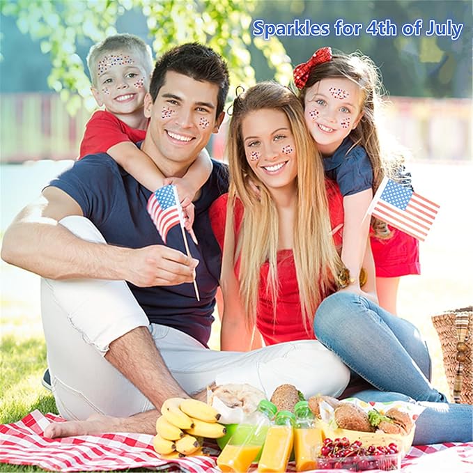 Go Ho Christmas Body Hair Face Glitter Gel,Christmas Glitters Face Paint,Holographic Colorful Sequins Chunky Reflective Face Glitter Makeup,Festival Rave Outfits for Women