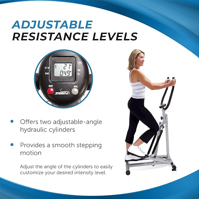 Stamina Products Folding Stepper with Monitor