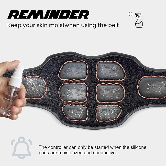 FDA Cleared, MHD TENS Ab Stimulator, TENS & PMS Muscle Stimulator and Muscle Improvement - Your Ab Machine for Effortless Fitness