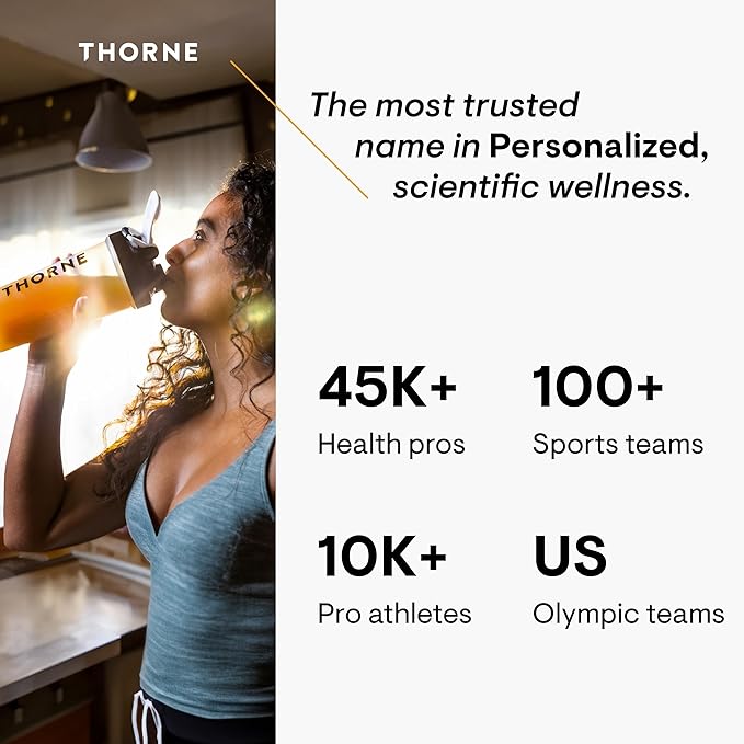 THORNE Creatine - Micronized Creatine Monohydrate Powder - Support for Muscles & Cognitive Function* - for Women & Men - Unflavored - NSF Certified for Sport - 5 g per Serving - 30 Servings