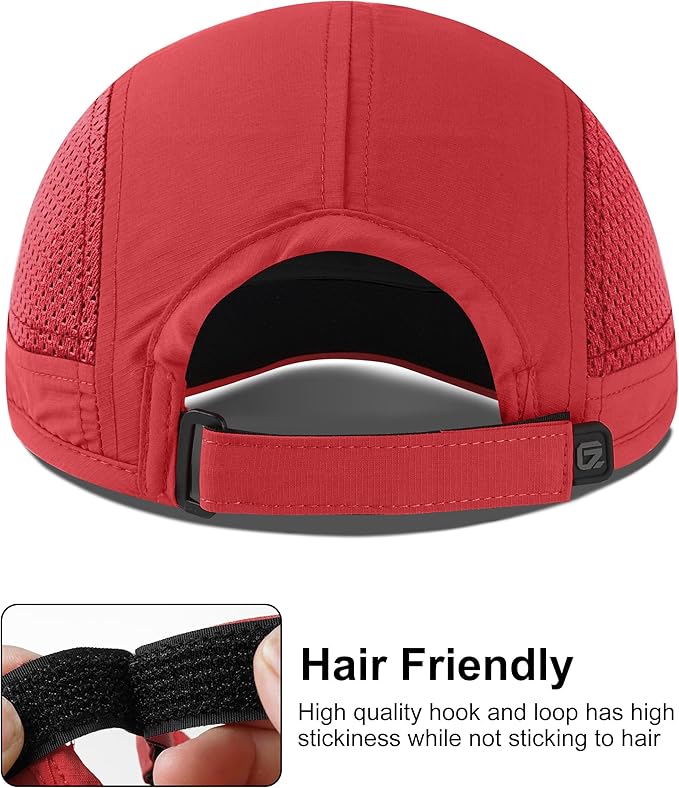 GADIEMKENSD Mens Folding Outdoor Hat Long Brim UPF 50+ Sun Protection