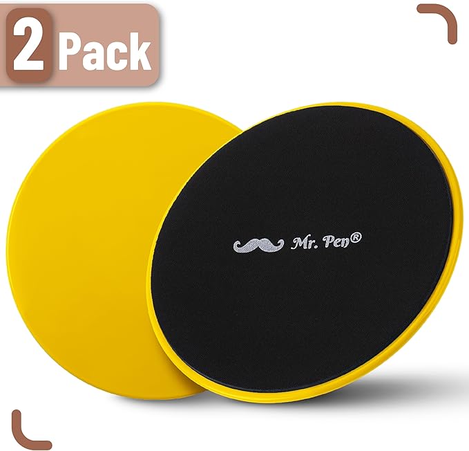 Mr. Pen Core Sliders for Working Out - 2 Pack Dual Sided Workout Sliders Discs