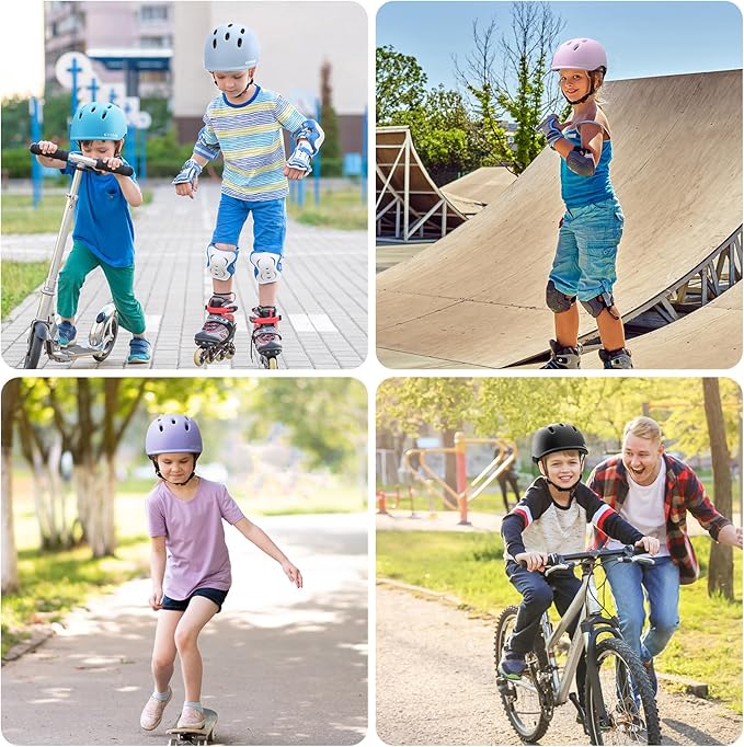 Kids Bike Helmet,Toddler Cyling Helmets for Ages 5-8-9-10-12-14-16Years Youth Boys & Girls,Child Adjustable Multi-Sport Bicycle Skateboard Roller Skate Scooter Balance Skateboarding Helmet