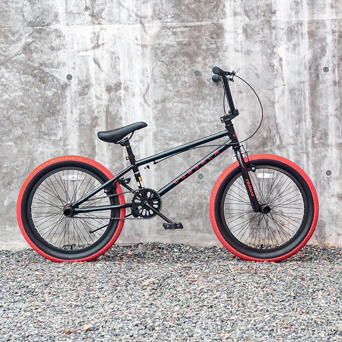 Freestyle BMX Bike, 18 20 Inch Kids Bicycle for 5-13 Years Old Kids and Beginner Level Rider, Multiple Colors