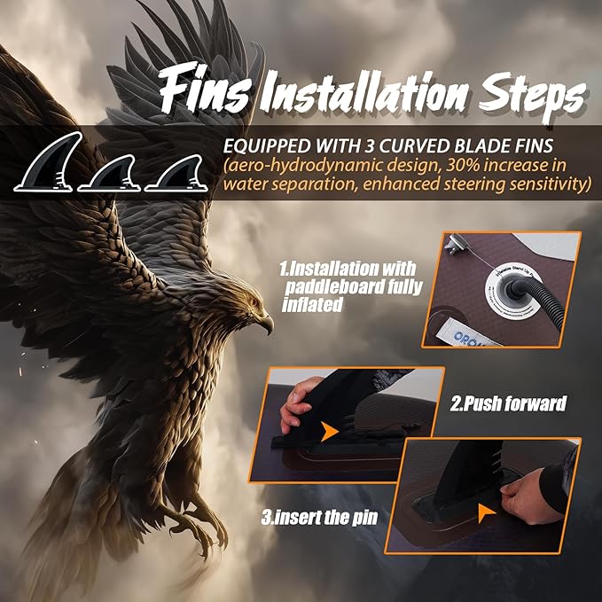 10’6/11’6 Inflatable Stand Up Paddle Board with Premium Paddleboards Accessories, Wide Stable Designed SUP Paddleboard for Adults & Youth.