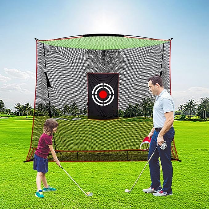 Golf Net for Backyard Drivin Heavy Duty Golf Hitting Practice Net Large Outdoor Indoor for Use10x8FT