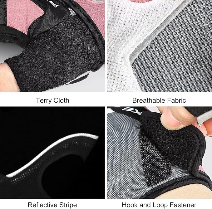 INBIKE 5mm Padded Half Finger Bike Bicycle Cycling Gloves