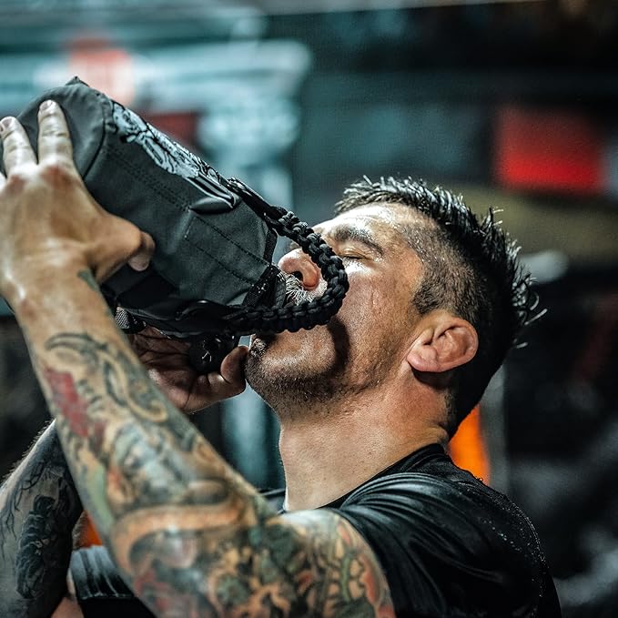 Iron InfideI Battle Bottle Sleeve - 64 oz and 32 oz Water Bottle Sleeve Only for Half Gallon 1L Steel Water Bottle | Rugged Cover with Molle for Versatile Design with Storage for Phone, Wallet & Keys