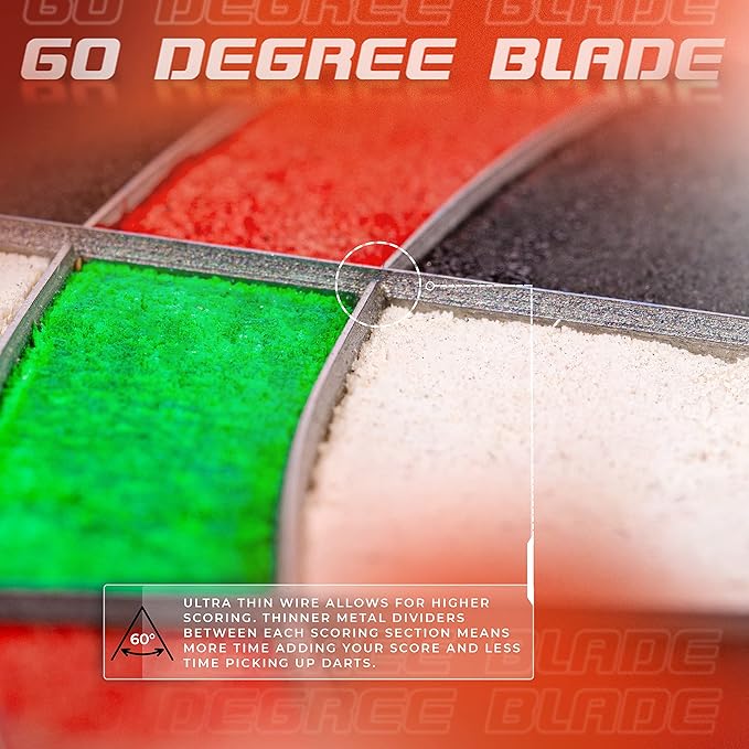 Franklin Sports Professional Dartboard - 18" Regulation Size