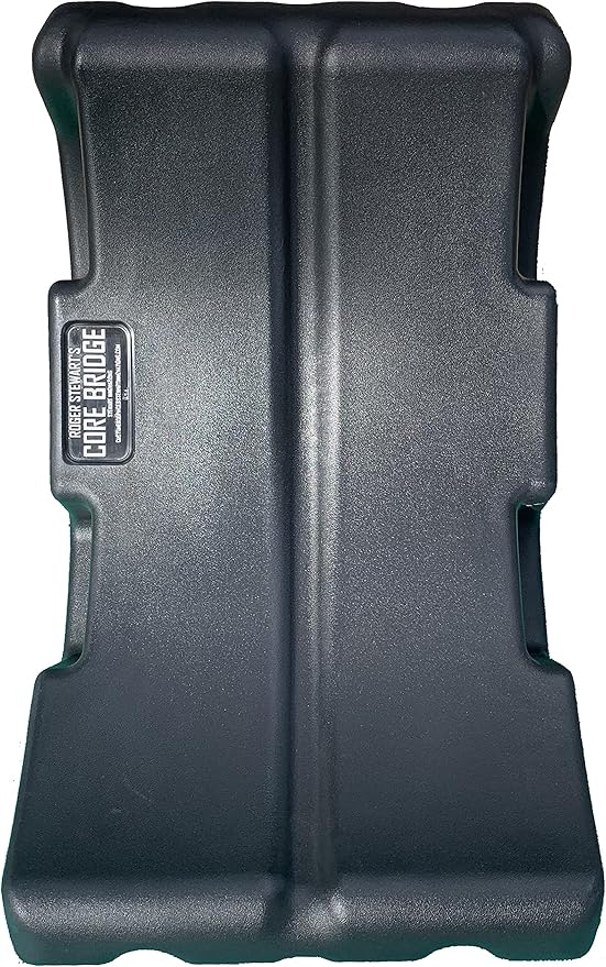 Roger Stewart's Core Bridge (Ab Trainer, Core Trainer, Sit Up Assistant, Ab Stretch) Patent Pending Black