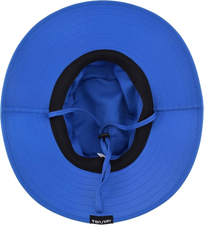 EINSKEY Wide Brim Sun Hat, UPF 50+ UV Protection Waterproof Packable Bucket Hat for Men & Women, Fishing Hiking Beach Garden