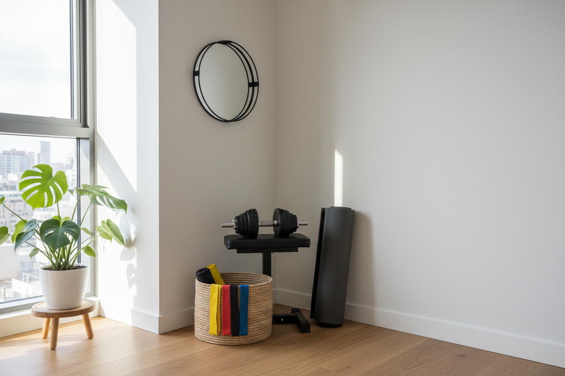 Home Gym Setups for Small Spaces & Compact Equipment