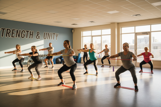 A colorful pollinator garden filled with bees and butterflies visiting wildflowers like coneflowers, lavender, and zinnias, bright sunlight, natural meadow atmosphere
