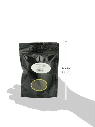 Organic Irish Breakfast Tea Pouches - 4oz | Loose Leaf Black Tea | Full-Bodied and Robust Flavor | Strong Morning Blend | Enjoy with Milk or Sugar | Bold Traditional Taste