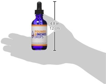 Dirobi Pounds and Inches Weight Management Drops, Liquid Supplement for Women and Men, Diet-Pill Alternative with Delicious Blueberry Flavor, 2 Oz. Bottle