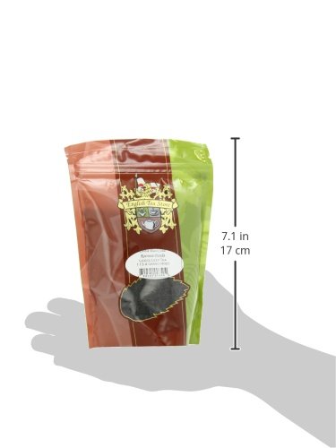 China Keemun Panda Black Tea | Loose Leaf Pouches | 4oz | Winey Fruity Flavor | Medium Caffeine | Smooth Taste with Depth | Traditional Congou-Style Chinese Black Tea from Qimen County