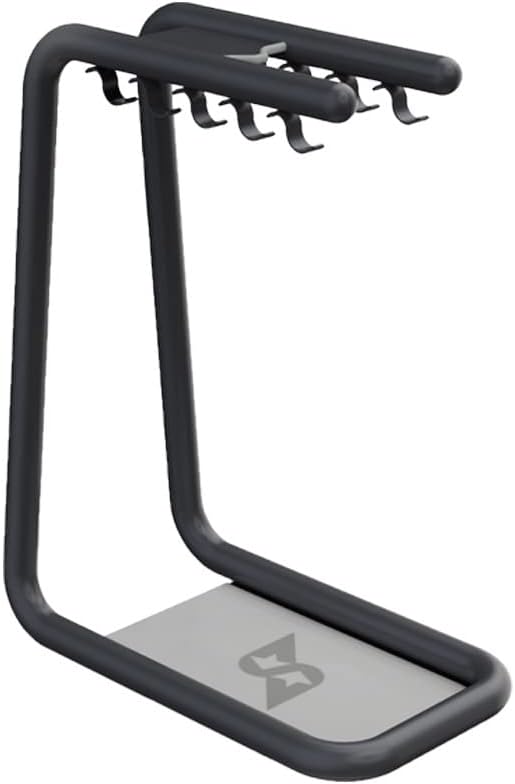 Gym Accessories Organizer, Home Gym Accessories Hanger, 10 Metal Hooks Heavy-Duty Gym Accessory Storage for Home Exercise and Fitness Gear