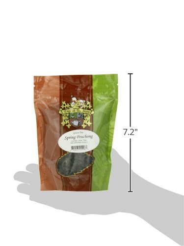 Spring Pouchong Tea Pouches - 2oz | Loose Leaf Taiwanese Oolong | Handcrafted in Pinglin, Taiwan | Fragrant and Mild Tea | Traditional Small Batch | Floral Aroma & Semi-Oxidized