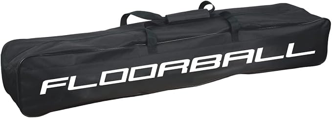 Floorball High School/Adult Stick Set with 12 Sticks, 12 Balls & Bag