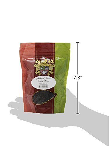 Sylvakandy Estate Orange Pekoe Tea Pouches - 4oz | Loose Leaf Ceylon Black Tea from Kandy Region | Floral and Malty Flavor Profile | Afternoon or After Dinner Tea | Single Estate Brew