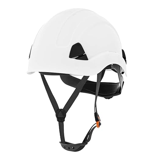 Jackson Safety CH300 Climbing-Style Hard Hat - Non-Vented Construction Helmet with Chin Cup - ANSI Z89.1 & OSHA Compliant - (Multiple Colors)