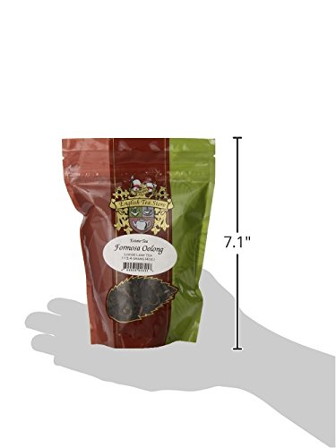 Formosa Oolong Estate Tea | Loose Leaf Oolong Tea Pouches - 4oz | Semi-Fermented Leaves with Smooth Taste | Grown in Taiwan | Enjoy Hot or Iced | Natural Flavor